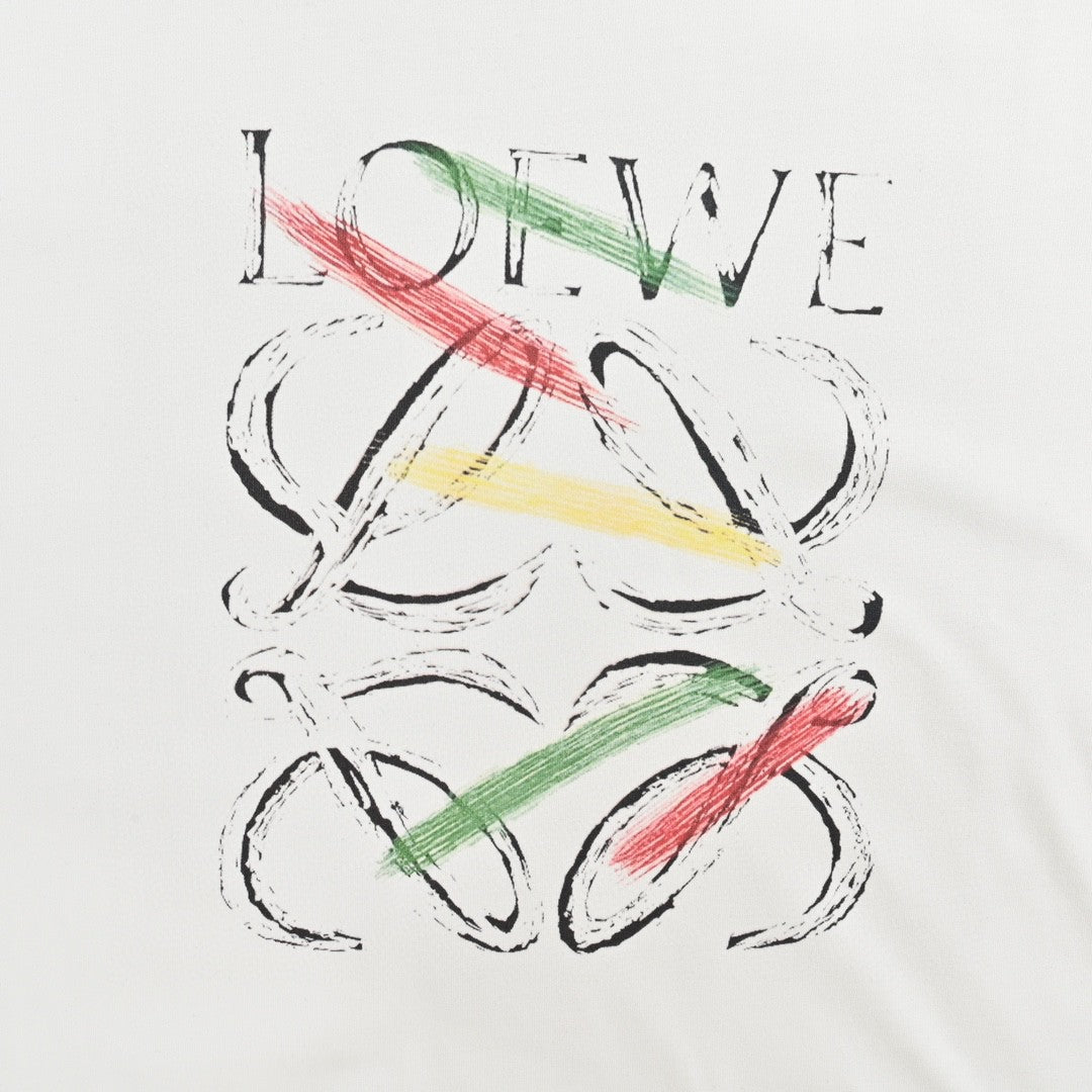 Loewe Graphic Logo T-Shirt (White)