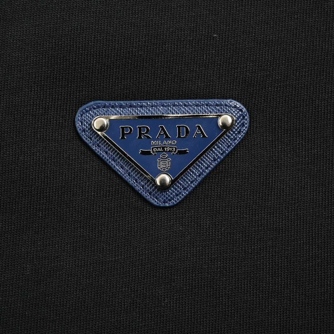 Prada Triangle Logo T-Shirt