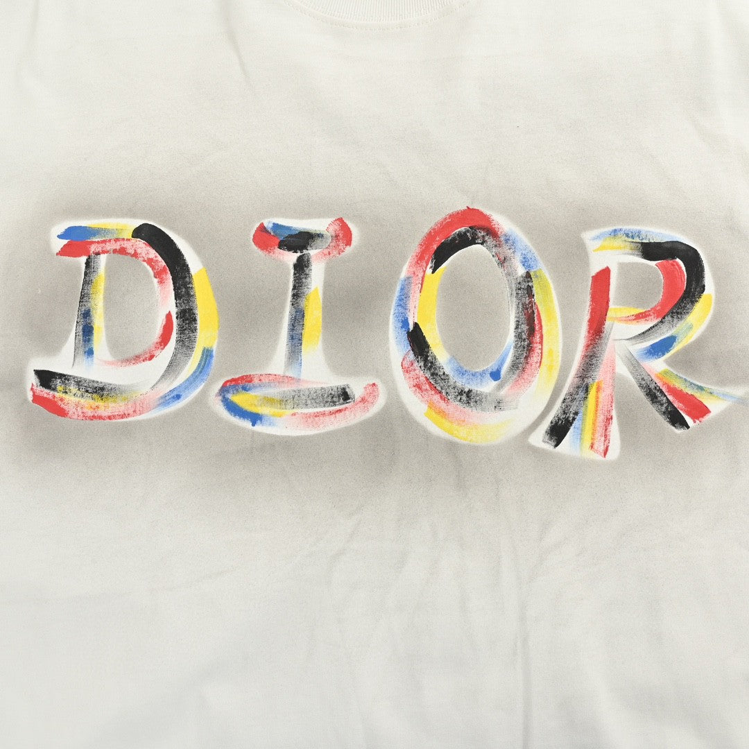 Dior Artistic Logo T-Shirt (White)