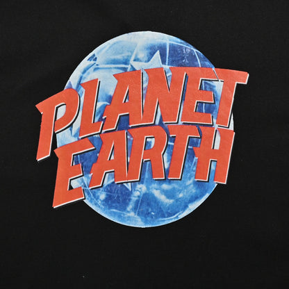 Balenciaga Planet Earth Black T-Shirt