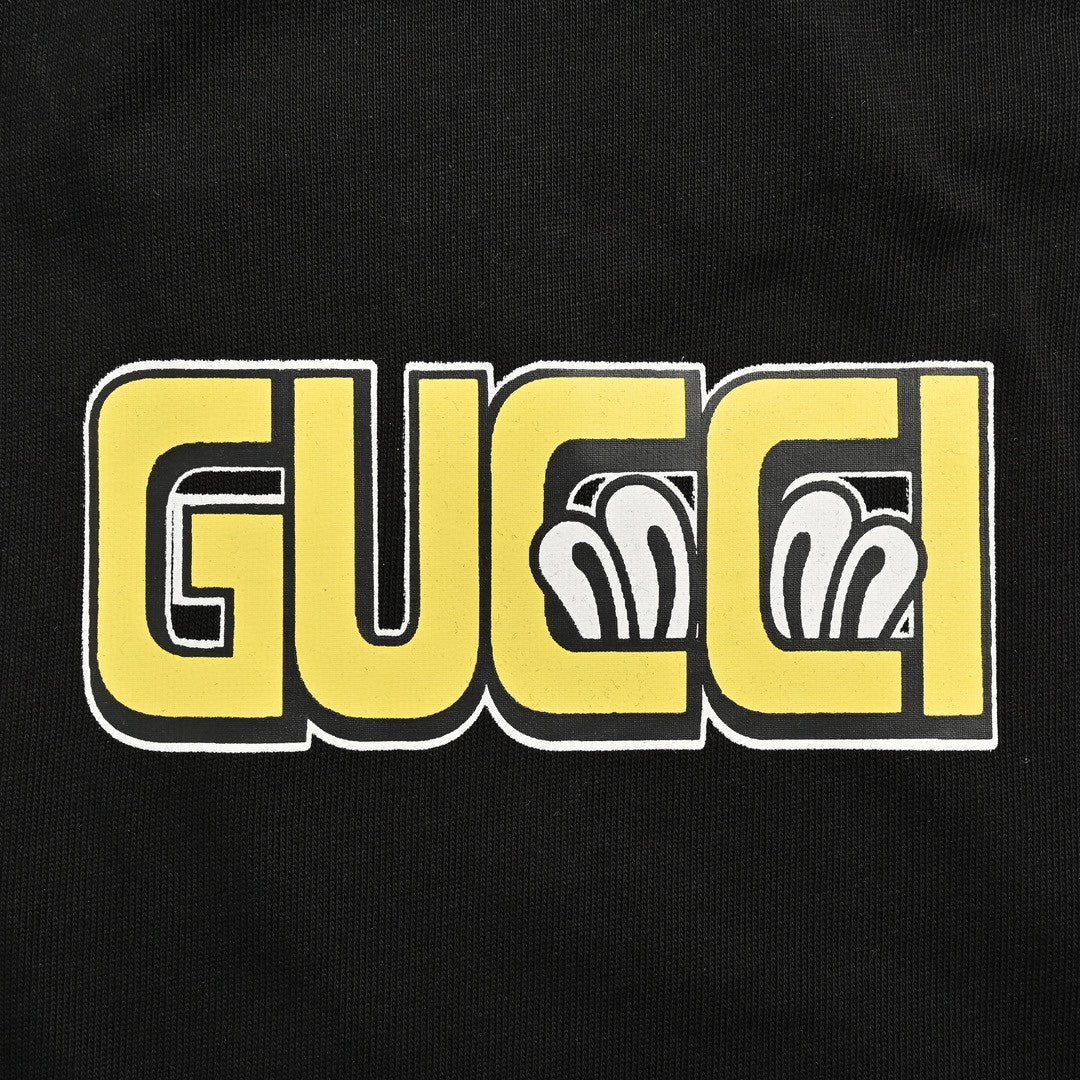 Gucci Cartoon Graphic T-Shirt (Black)