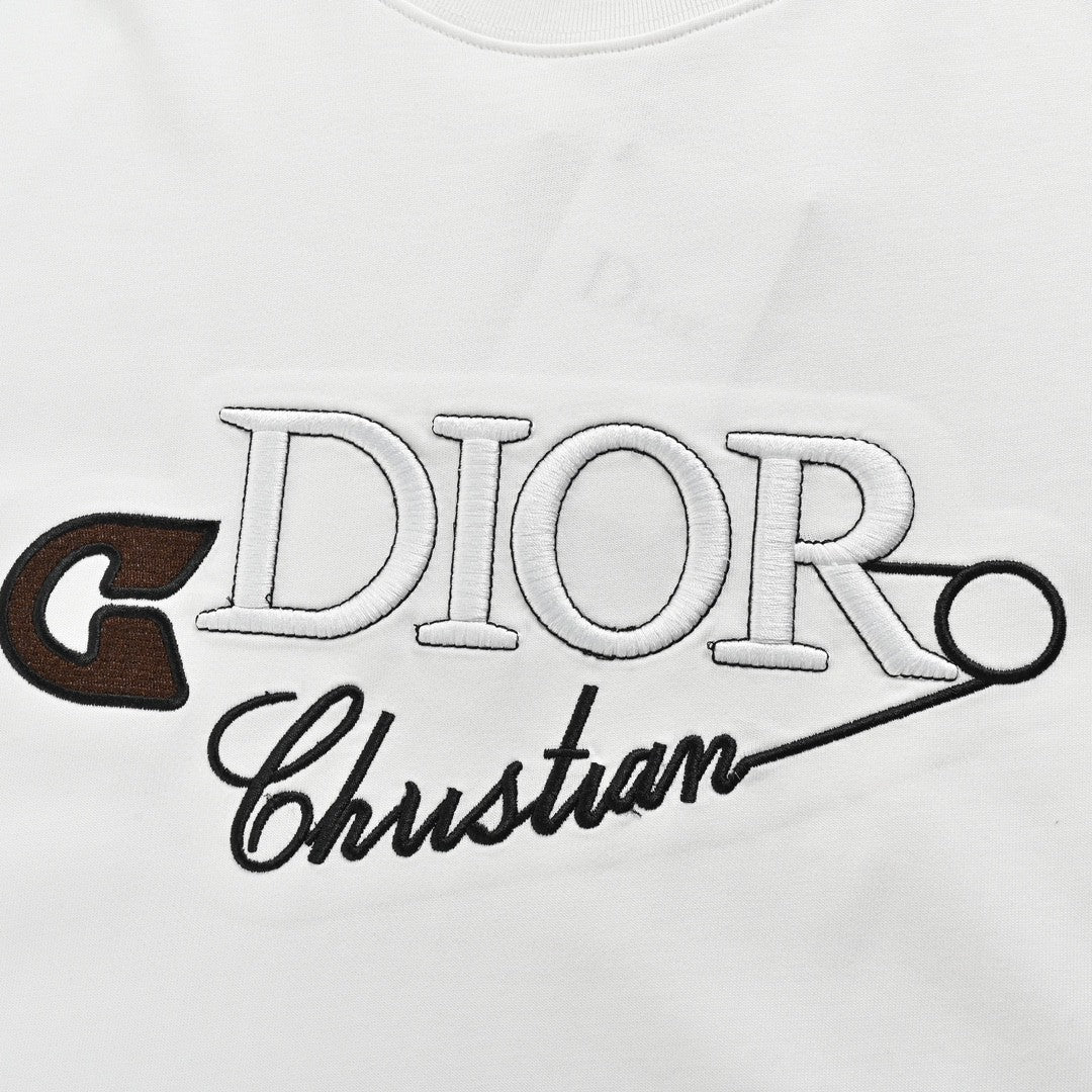 Dior Safety Pin Logo T-Shirt