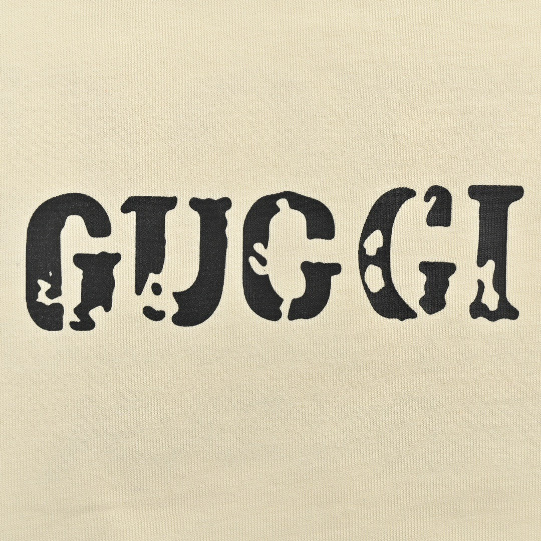 Gucci Vintage Logo T-Shirt (Cream)