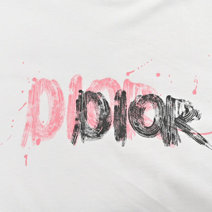 Dior Graffiti Logo T-Shirt in White