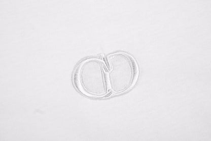 Dior Double D Logo T-Shirt (White)