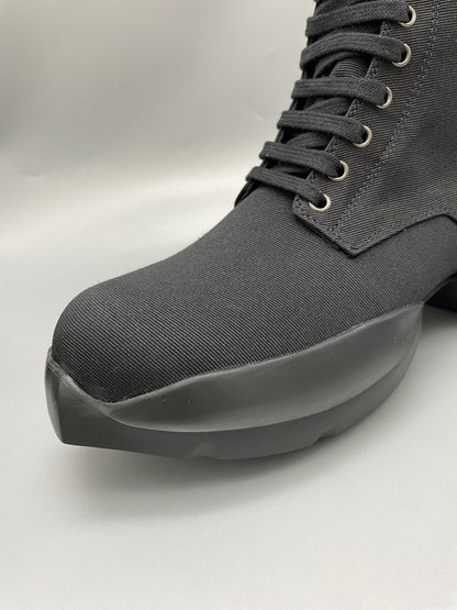 Rick Owens Black High-Top Platform Boots