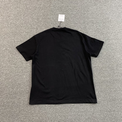 VIVIENNE WESTWOOD ROUGHLY STITCHED ORB T-SHIRT BLACK