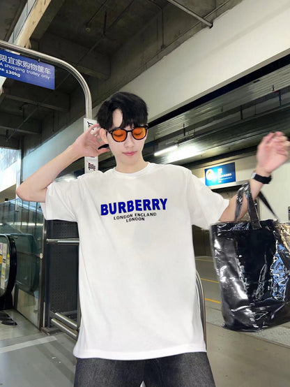 BURBERRY LONDON ENGLAND LOGO T-SHIRT WHITE