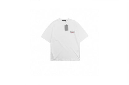 Balenciaga Wave Logo T-Shirt (White)