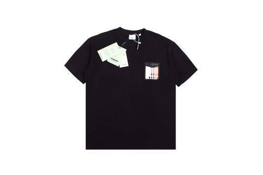 Burberry T-shirt with Check Pocket