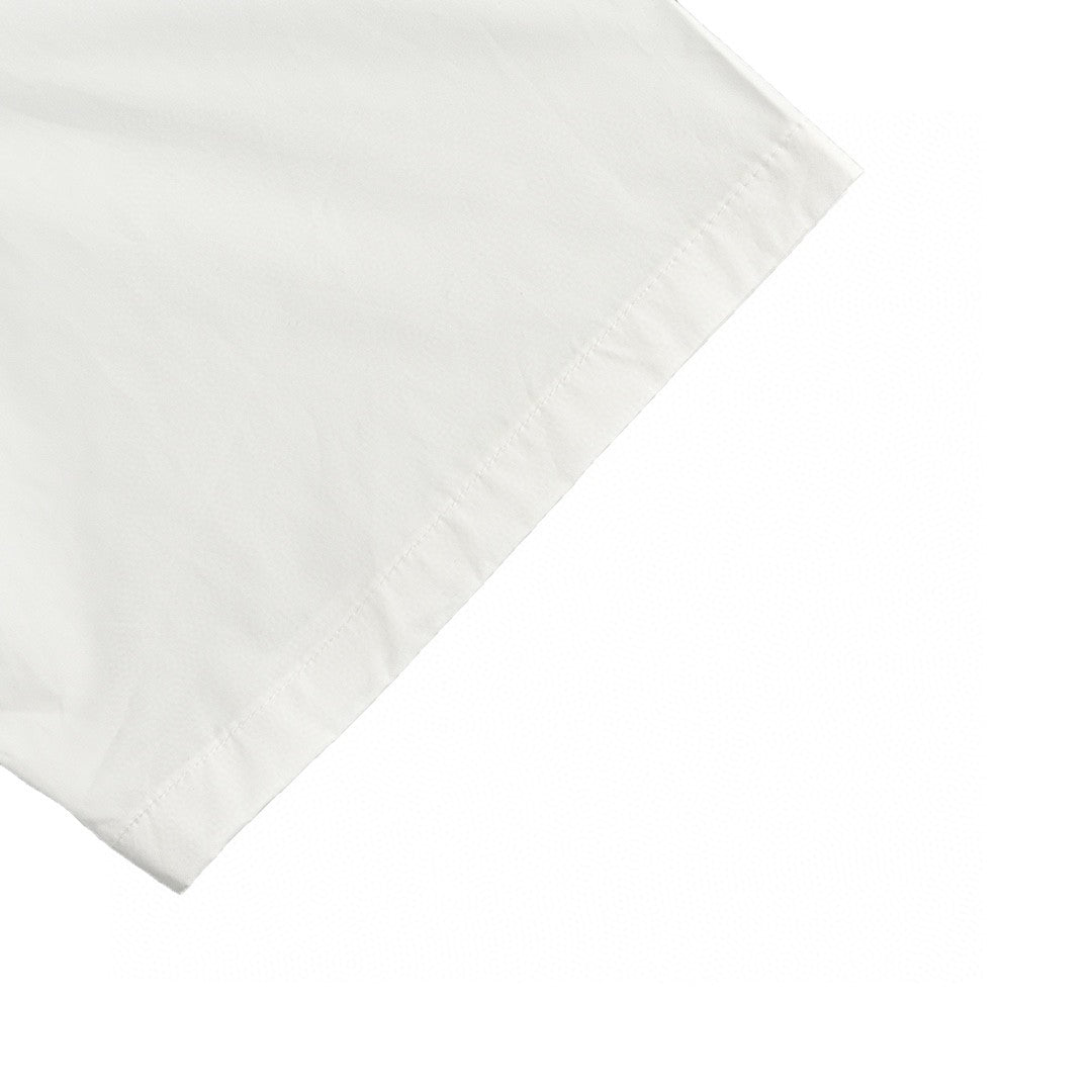 Prada Short-Sleeve Button-Up Shirt (White)