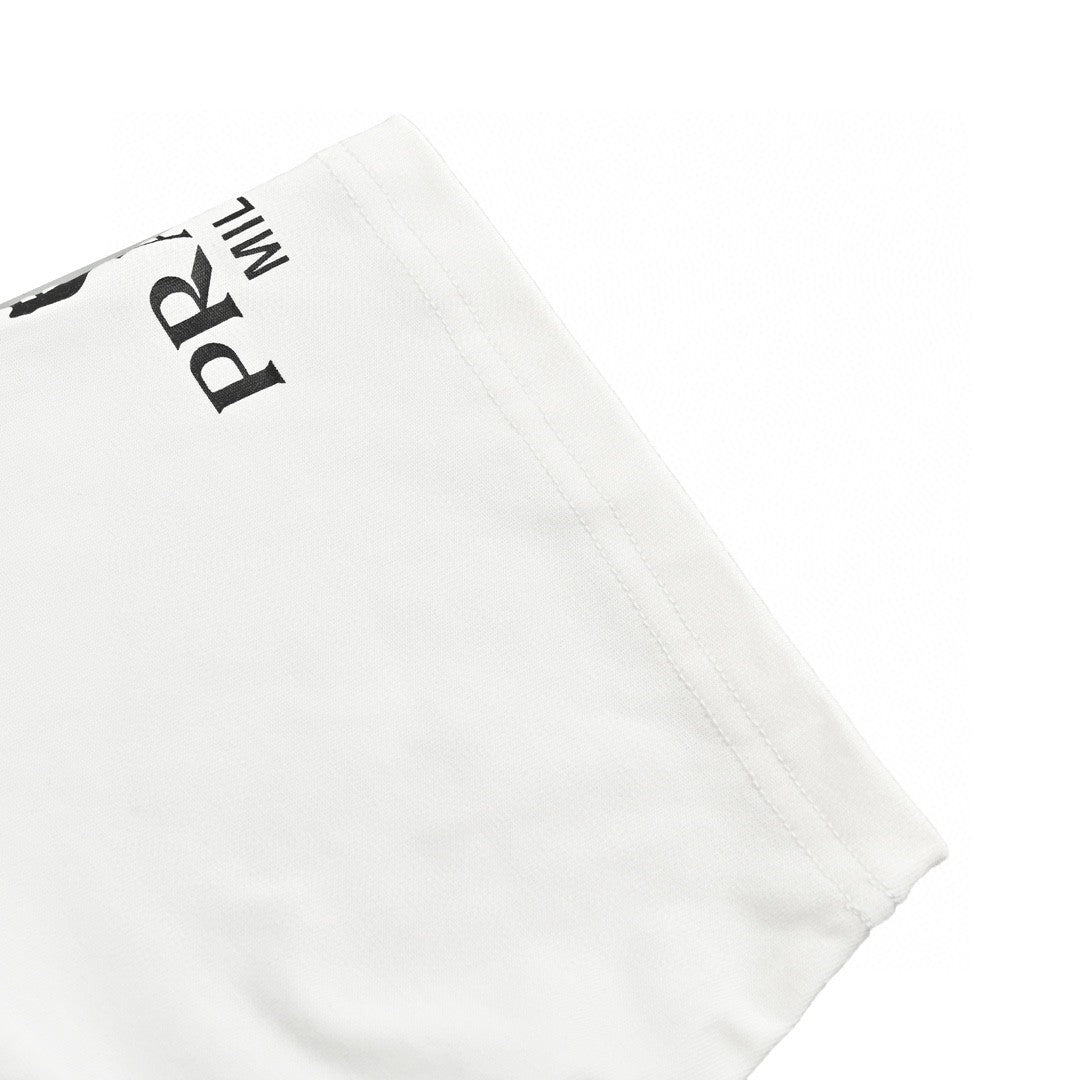 Prada Logo T-Shirt (White)