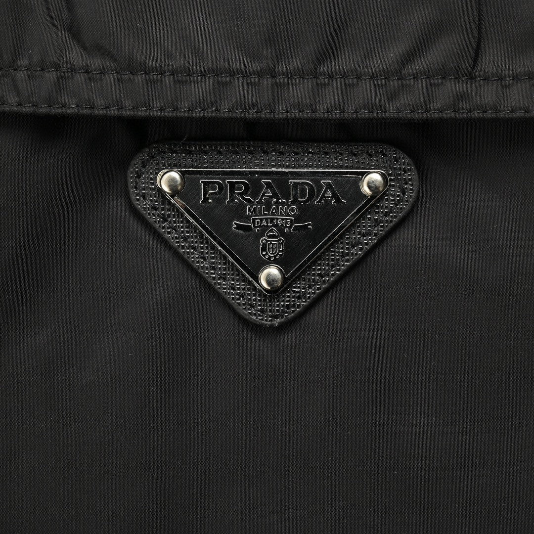 Prada Black Short-Sleeve Jacket