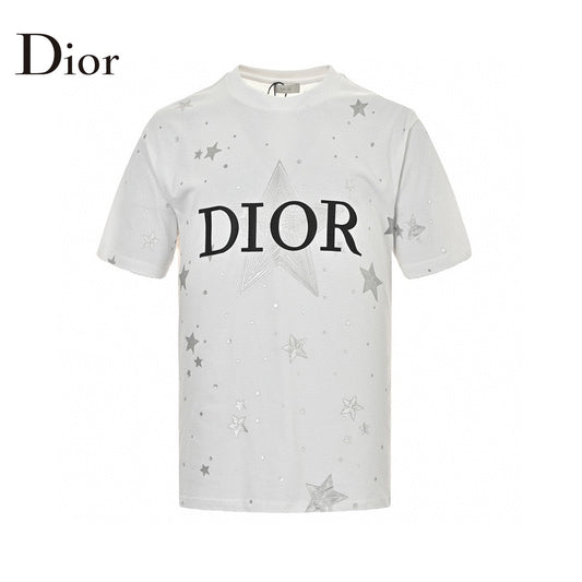 Dior Star Graphic White T-Shirt