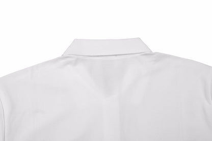 Burberry Embroidered Knight Polo - White