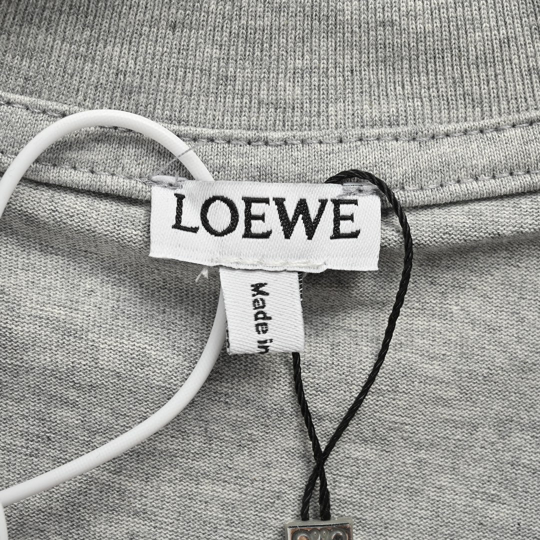 Loewe Pattern Pocket T-Shirt in Grey