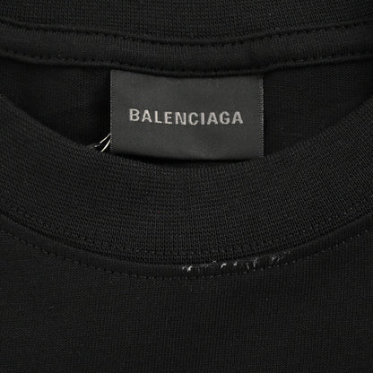 Balenciaga Multi-Logo Black T-Shirt