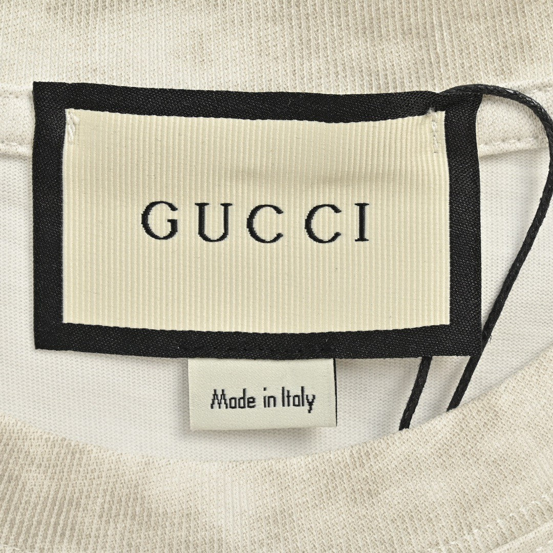 Gucci Distressed Logo T-Shirt