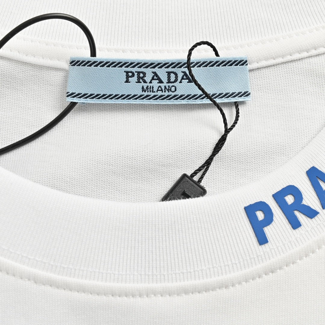 Prada Triangle Logo T-Shirt