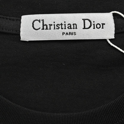 Dior Black T-Shirt with Bold Logo