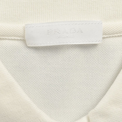 Prada Classic White Polo Shirt