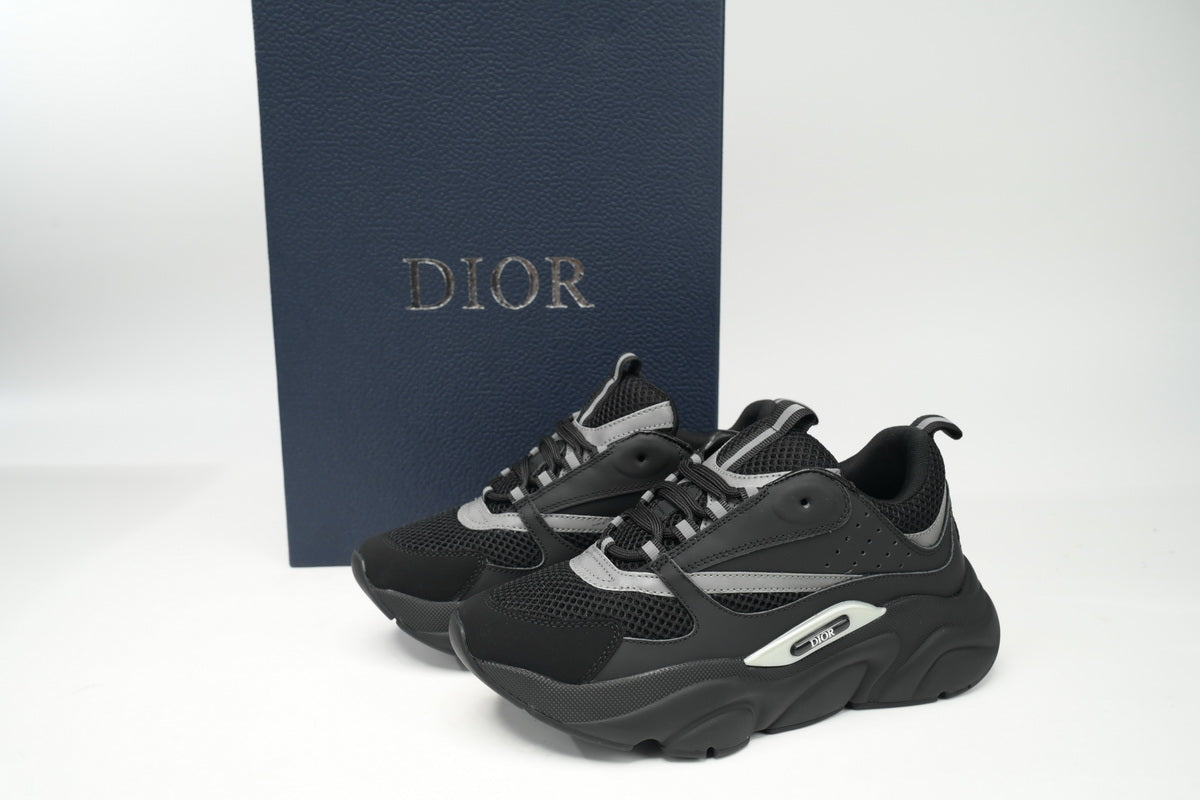 DIOR B22 BLACK SILVER