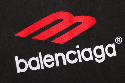 BALENCIAGA LOGO GRAPHIC T-SHIRT BLACK - Prime Reps