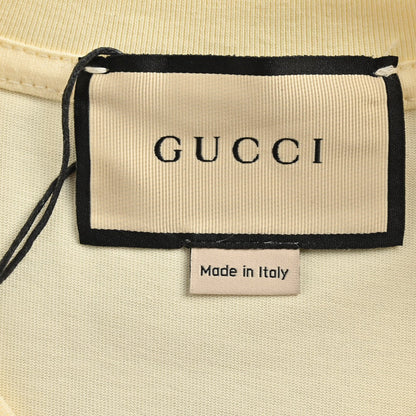 Gucci Cartoon Cow Logo T-Shirt (Cream)