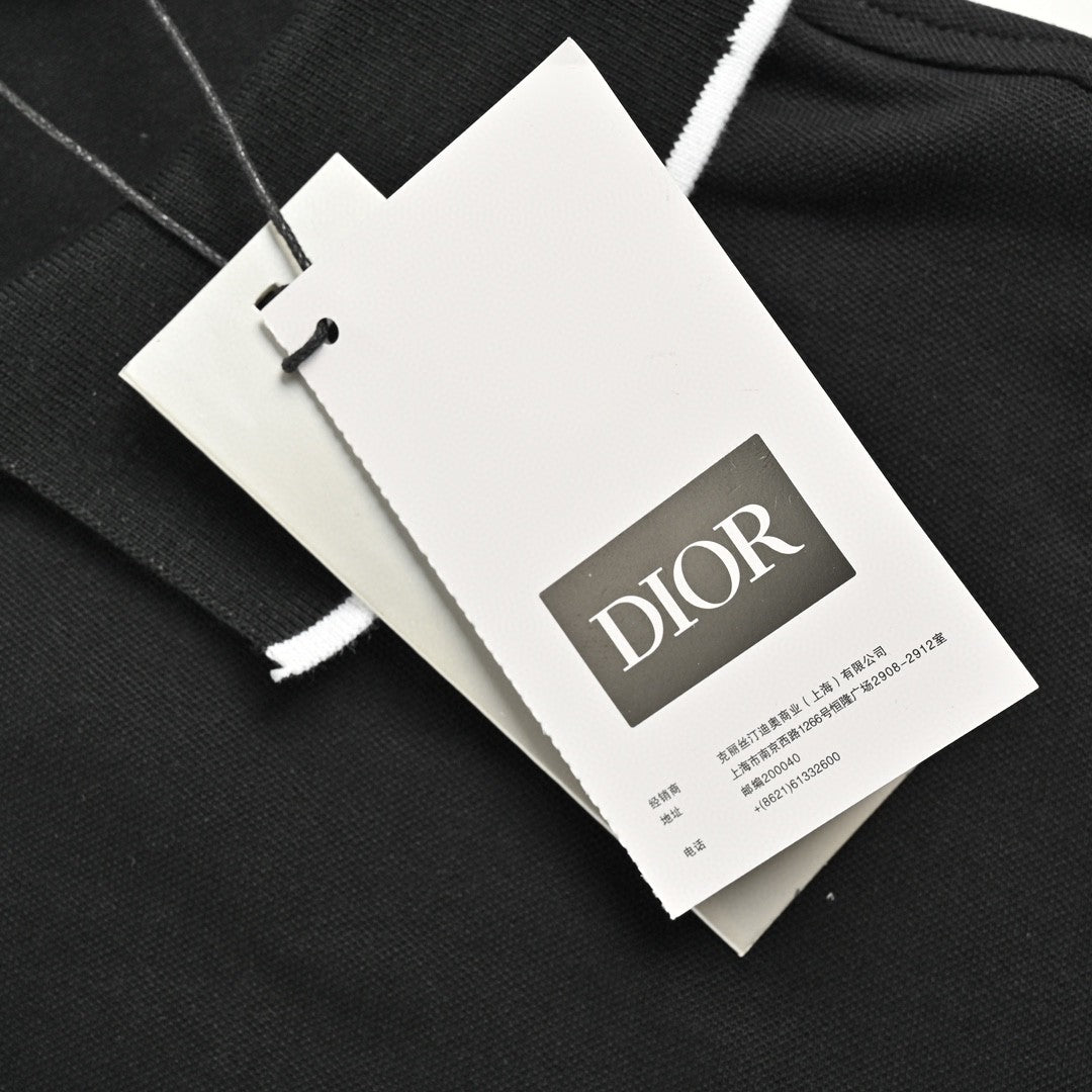 Dior Black Polo Shirt