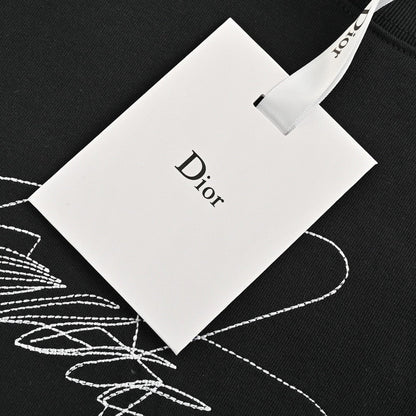 Dior Scribble Design T-Shirt (Black)