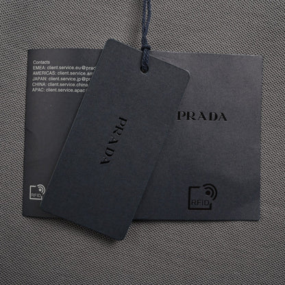 Prada Classic Grey Polo Shirt