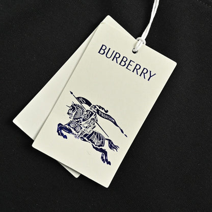 Burberry Black Check Pattern T-Shirt