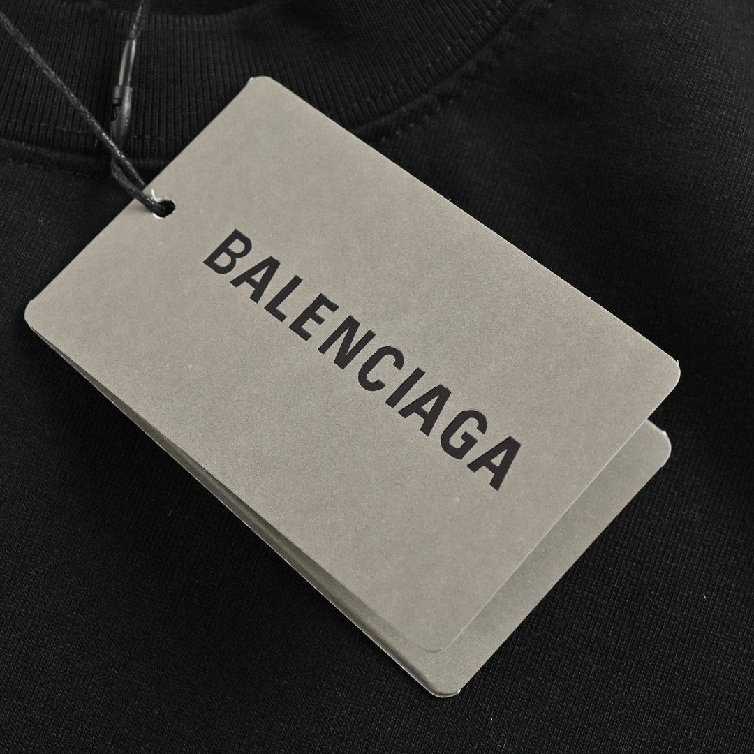 BALENCIAGA POLITICAL CAMPAIGN T-SHIRT BLACK