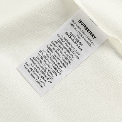 Burberry T-Shirt - White with Graphic Design