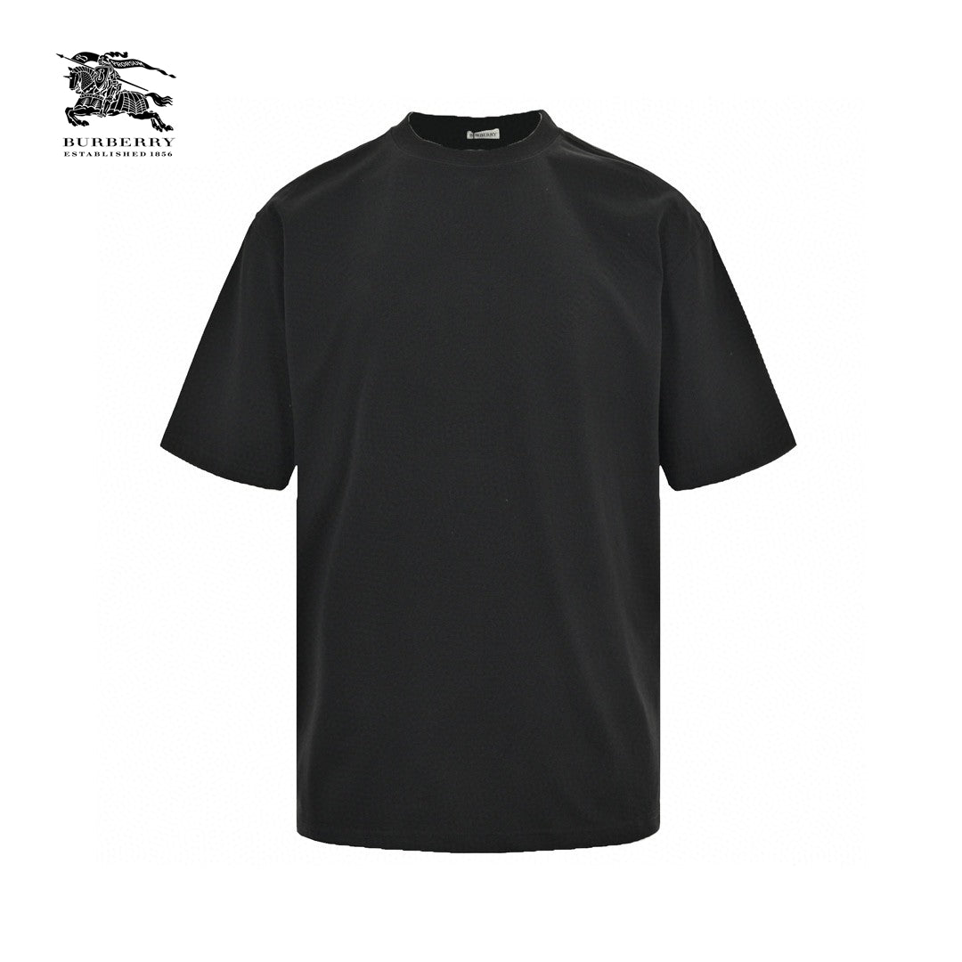 Burberry Black T-Shirt with Pear Graphic