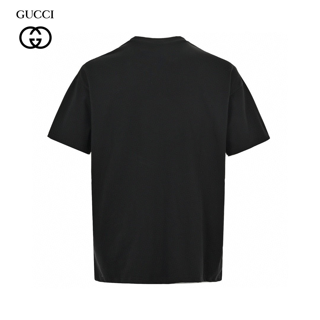 Gucci Snowboarder Graphic Black T-Shirt