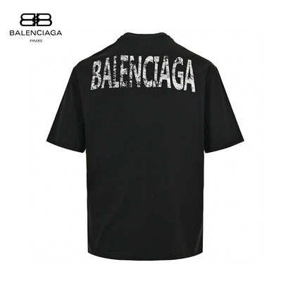 Balenciaga T-Shirt - Distressed Logo