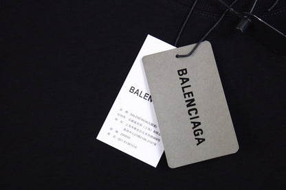 BALENCIAGA LOGO T-SHIRT BLACK