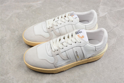 Lanvin Mesh and Suede Sneakers