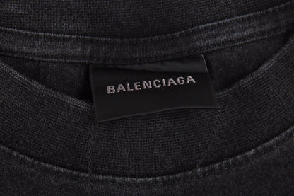 Balenciaga T-shirt with Washed Effect