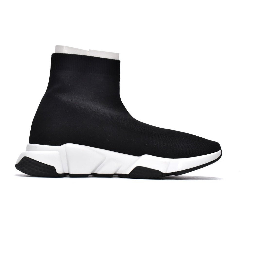 BALENCIAGA SPEED GRAFFITI TRAINER x BLACK WHITE