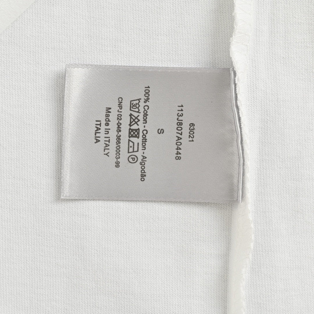 Dior Classic Logo T-Shirt (White)