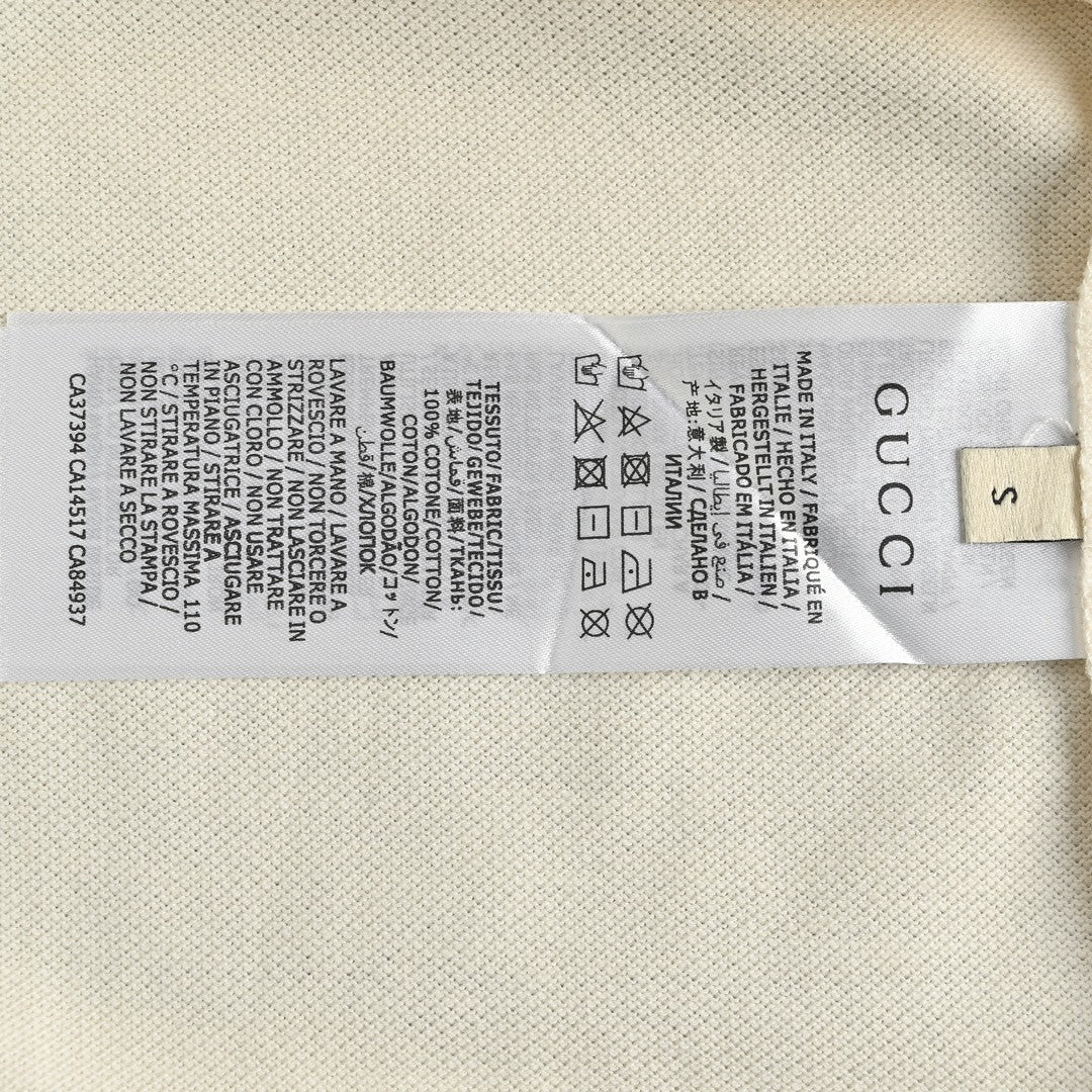 Gucci Polo Shirt with Logo Tape