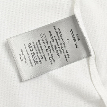 Dior White Polo Shirt