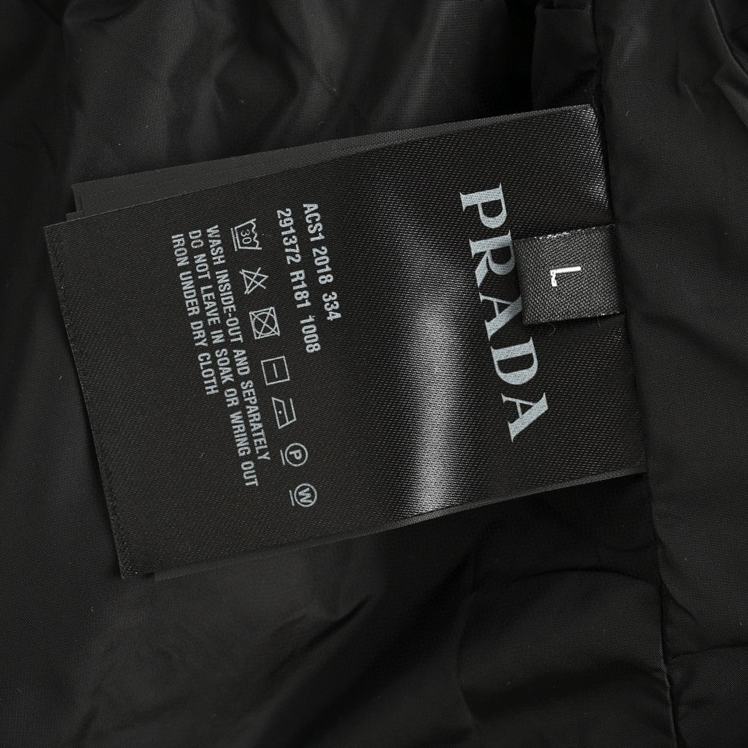 Prada Nylon Hooded Jacket