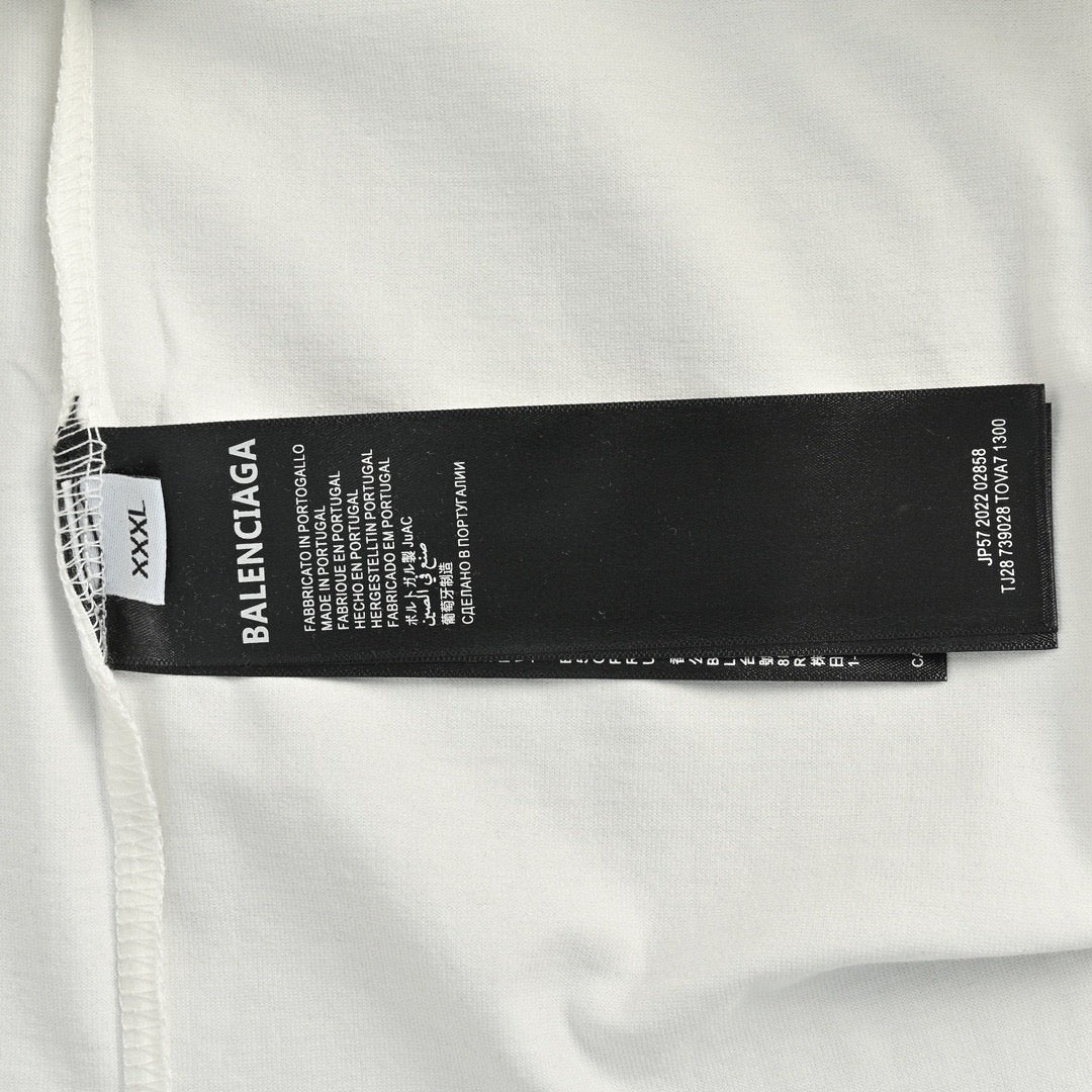 BALENCIAGA x VETEMENTS LOGO T-SHIRT WHITE