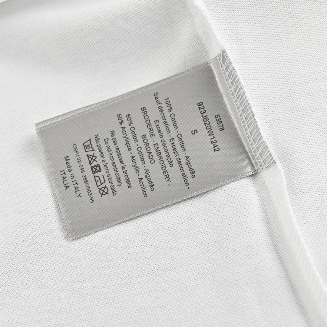 Dior Safety Pin Logo T-Shirt