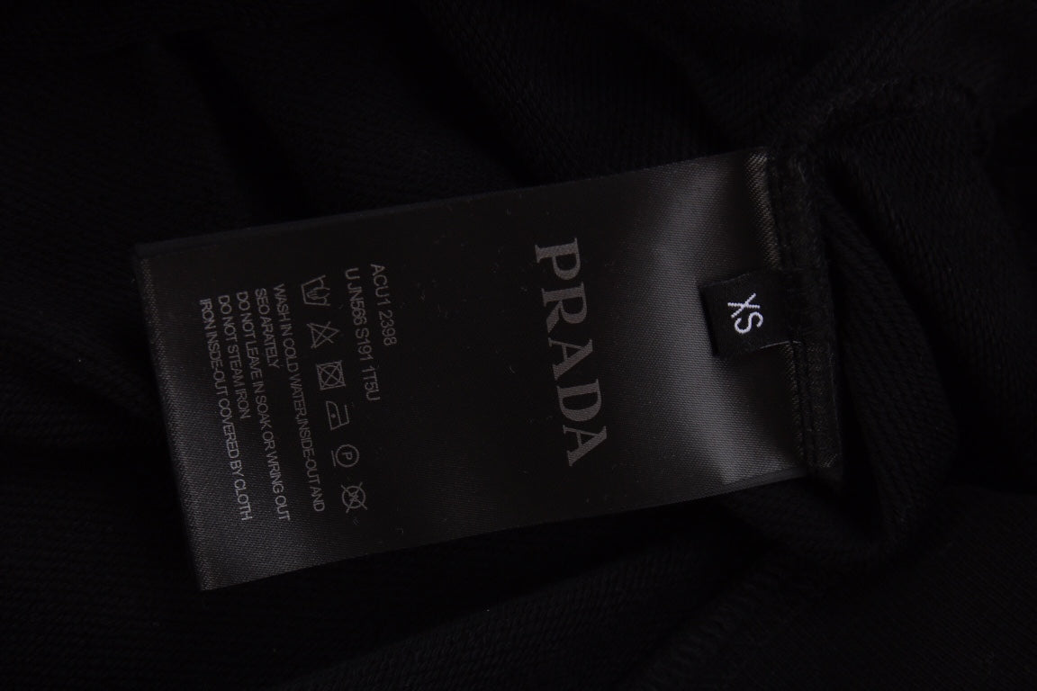 Prada Milano Black Hoodie