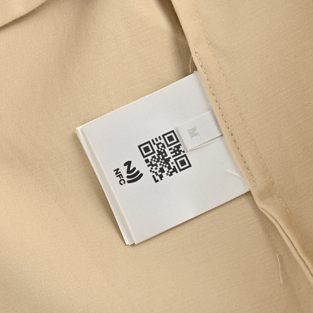 Prada Beige Button-Up Shirt