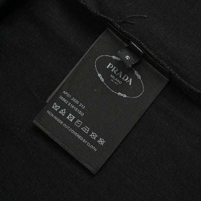 Prada T-Shirt - Black with Subtle Branding